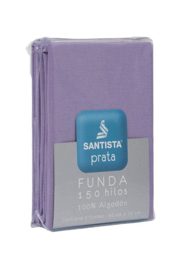 Fundas de Almohadas Santista Prata Pack x 2 uni