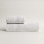 Combo x 12 Toallas Blanca Hotel Iris 450gr (45 x 75cm)