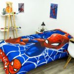 Acolchado Infantil Estampado Spiderman Marca Piñata