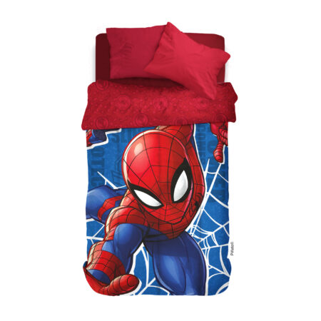 Acolchado Infantil Estampado Spiderman Marca Piñata