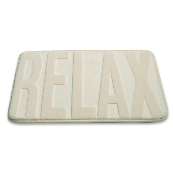 Alfombra de baño microfibra 43 x 61 cm relax