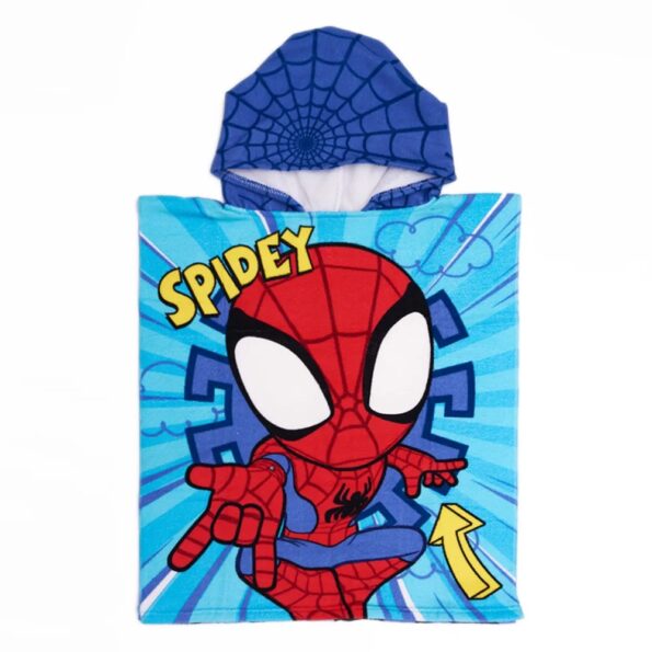 Poncho Infantil Piñata,  Sirenita,  Spider Man,  Unicornio,  Paw Patrol